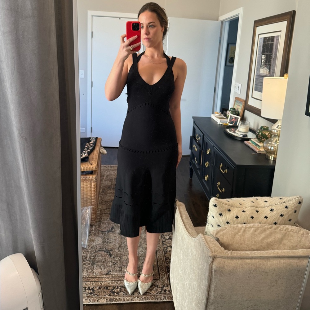 Alexis Black Cocktail Dress Size M